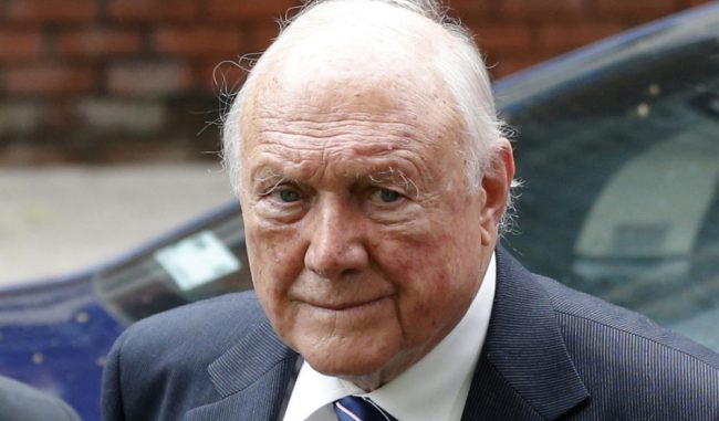 Ex-BBC broadcaster Stuart Hall’s jail sentence doubled to 30 months